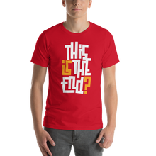 IS/THIS IS THE END? White Yellow Short-Sleeve Unisex T-Shirt