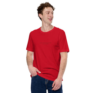 Red is the color of love Short-Sleeve Unisex T-Shirt