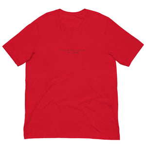 Red is the color of love Short-Sleeve Unisex T-Shirt