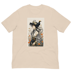 Mrs. Flora and Fauna Unisex T-shirt Front Print