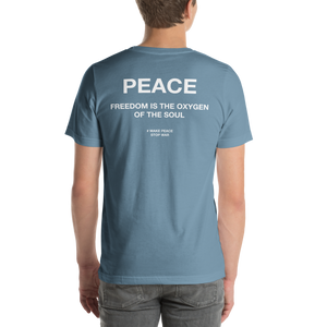 Freedom is the oxygen of the soul Short-Sleeve Unisex T-Shirt