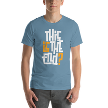 IS/THIS IS THE END? White Yellow Short-Sleeve Unisex T-Shirt