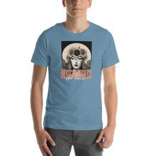 Steel Blue / S DE Art Series 002 Unisex T-shirt Front Print by Design Express