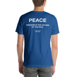 Freedom is the oxygen of the soul Short-Sleeve Unisex T-Shirt