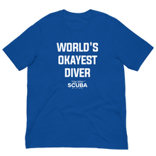 World's Okayest Diver Short-Sleeve Unisex T-Shirt