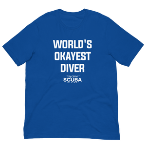 World's Okayest Diver Short-Sleeve Unisex T-Shirt