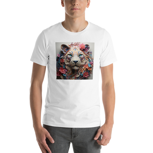 Lion Art Short-Sleeve Unisex T-Shirt