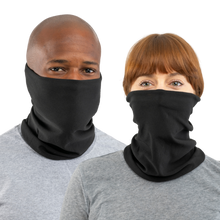 Black USA Face Defender Neck Gaiters (Buy More, Save More!) Masks by Design Express