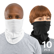 10 Pcs USA Face Defender Neck Gaiters Masks by Design Express