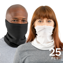 25 Pcs USA Face Defender Neck Gaiters Masks by Design Express