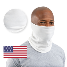 White / Smooth 10 Pcs USA Face Defender Neck Gaiters Masks by Design Express