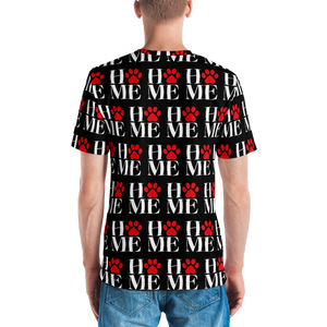 Home (Pet Lover) Funny Pattern Men's T-shirt by Design Express