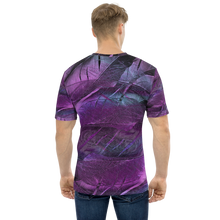 Purple Feathers Men's T-shirt by Design Express