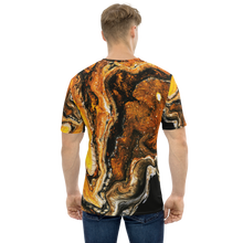 Yellow Orange Abstract Men's T-shirt by Design Express