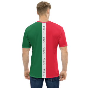 Italy Vertical Men's T-shirt by Design Express