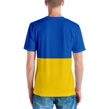 Ukraine Flag (Support Ukraine) Men's T-shirt by Design Express