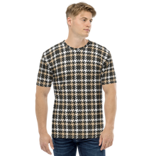 XS Houndstooth Small Pattern Full Print T-shirt by Design Express