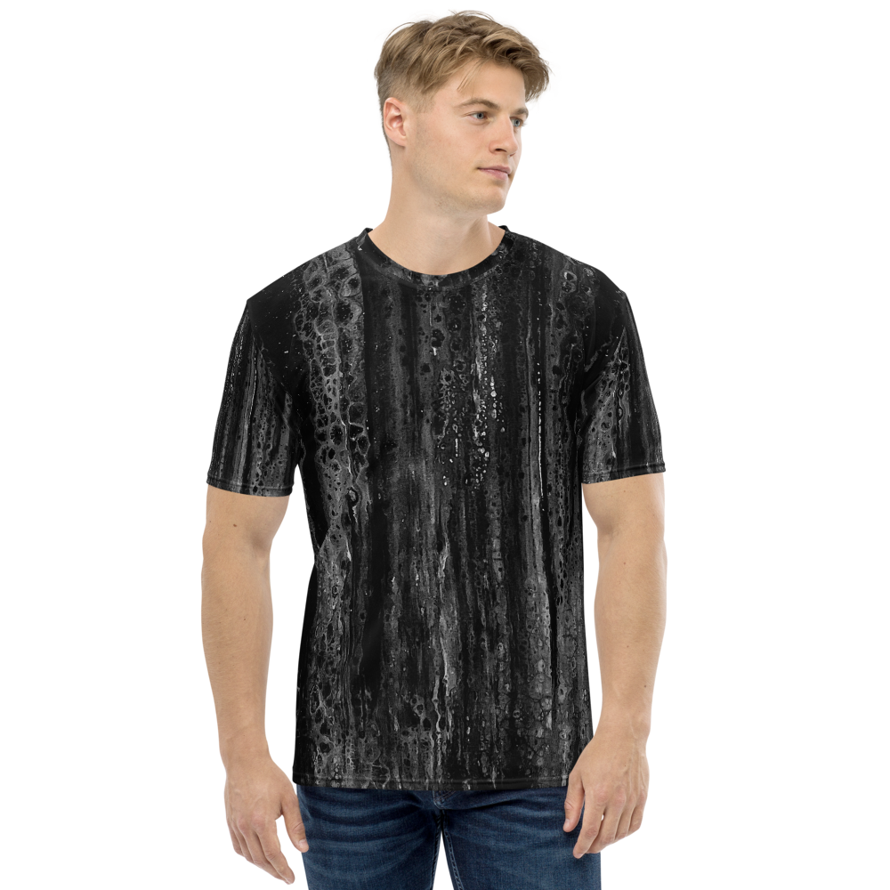 XS Black Foamy Men's T-shirt by Design Express