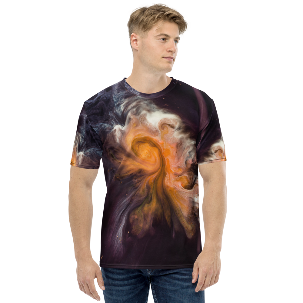 XS Abstract Painting Men's T-shirt by Design Express