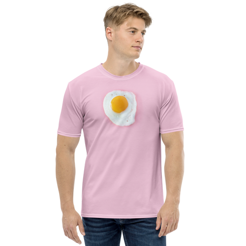 XS Pink Eggs Men's T-shirt by Design Express