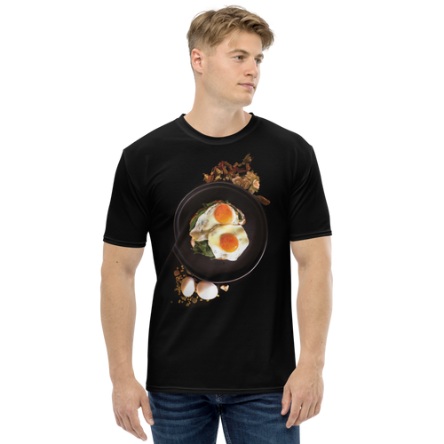 XS Delicious Eggs Men's T-shirt by Design Express