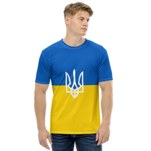 XS Ukraine Trident Men's T-shirt by Design Express