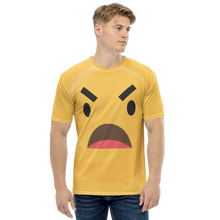 Shock Emoji All-Over Print Men's Crew Neck T-Shirt