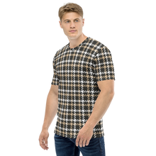 Houndstooth Small Pattern Full Print T-shirt by Design Express