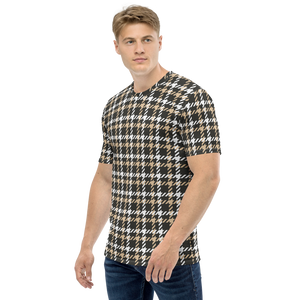 Houndstooth Small Pattern Full Print T-shirt by Design Express