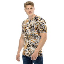 Tiger Seamless Pattern All-Over Print Men's T-shirt by Design Express