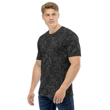 3D Black Ornament Pattern All-Over Print Men's T-shirt by Design Express