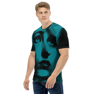 Face Art Full Print Men's T-shirt by Design Express