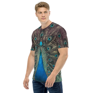 Peacock Men's T-shirt by Design Express