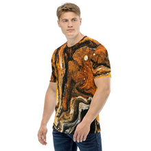 Yellow Orange Abstract Men's T-shirt by Design Express