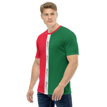 Italy Vertical Men's T-shirt by Design Express