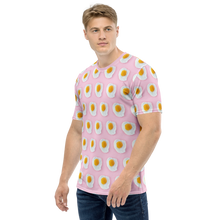 Pink Eggs Pattern Men's T-shirt by Design Express