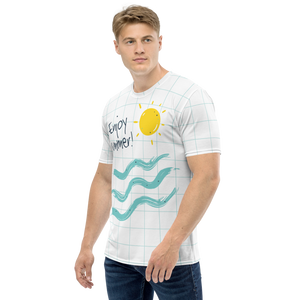 Enjoy Sun Summer Full Print Men's T-shirt by Design Express