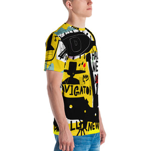 Basquiat Style Men's T-shirt by Design Express