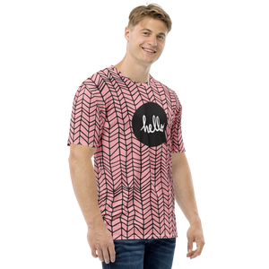 Hello Men's Full Print T-shirt by Design Express