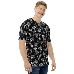 Leaf Line Pattern Fullprint T-shirt by Design Express