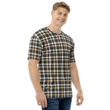 Houndstooth Small Pattern Full Print T-shirt by Design Express