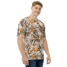 Tiger Seamless Pattern All-Over Print Men's T-shirt by Design Express