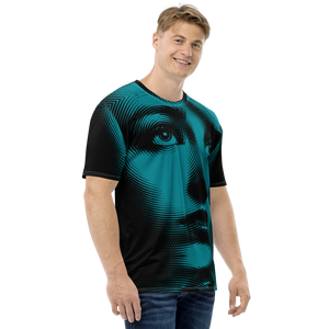 Face Art Full Print Men's T-shirt by Design Express