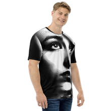 Face Art Black and white Men's T-shirt by Design Express