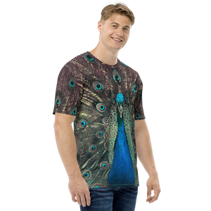 Peacock Men's T-shirt by Design Express