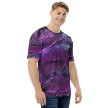 Purple Feathers Men's T-shirt by Design Express