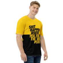 Shit happens when you trust the wrong people (Bold) Men's T-shirt by Design Express