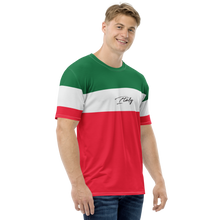 Italy Horizontal Men's T-shirt by Design Express