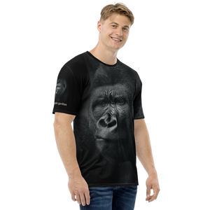 Mountain Gorillas Full Print Men's T-shirt by Design Express