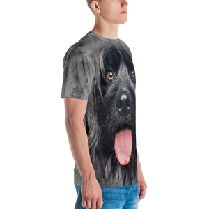 Gos d'atura Dog "All Over Animal" Men's T-shirt All Over T-Shirts by Design Express